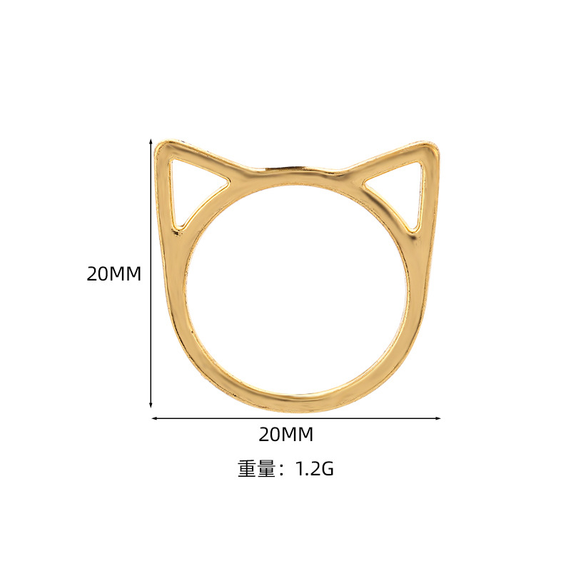 2:A61180 large gold, 20*20mm