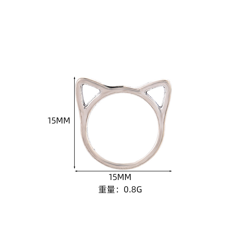 3:A61187 medium Platinum color, 15*15mm