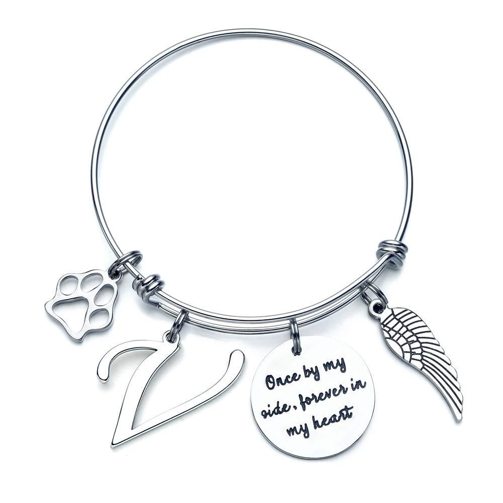 18:Letter V bracelet