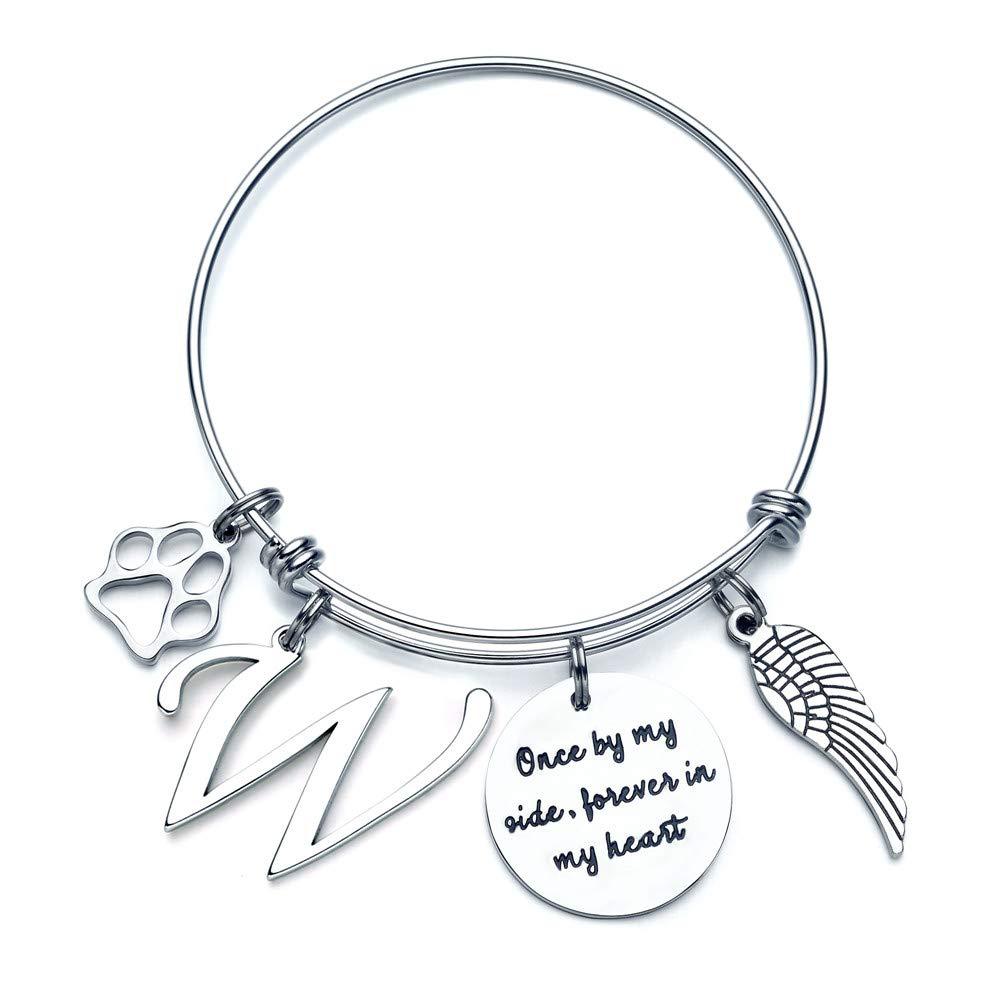 19:Letter W bracelet