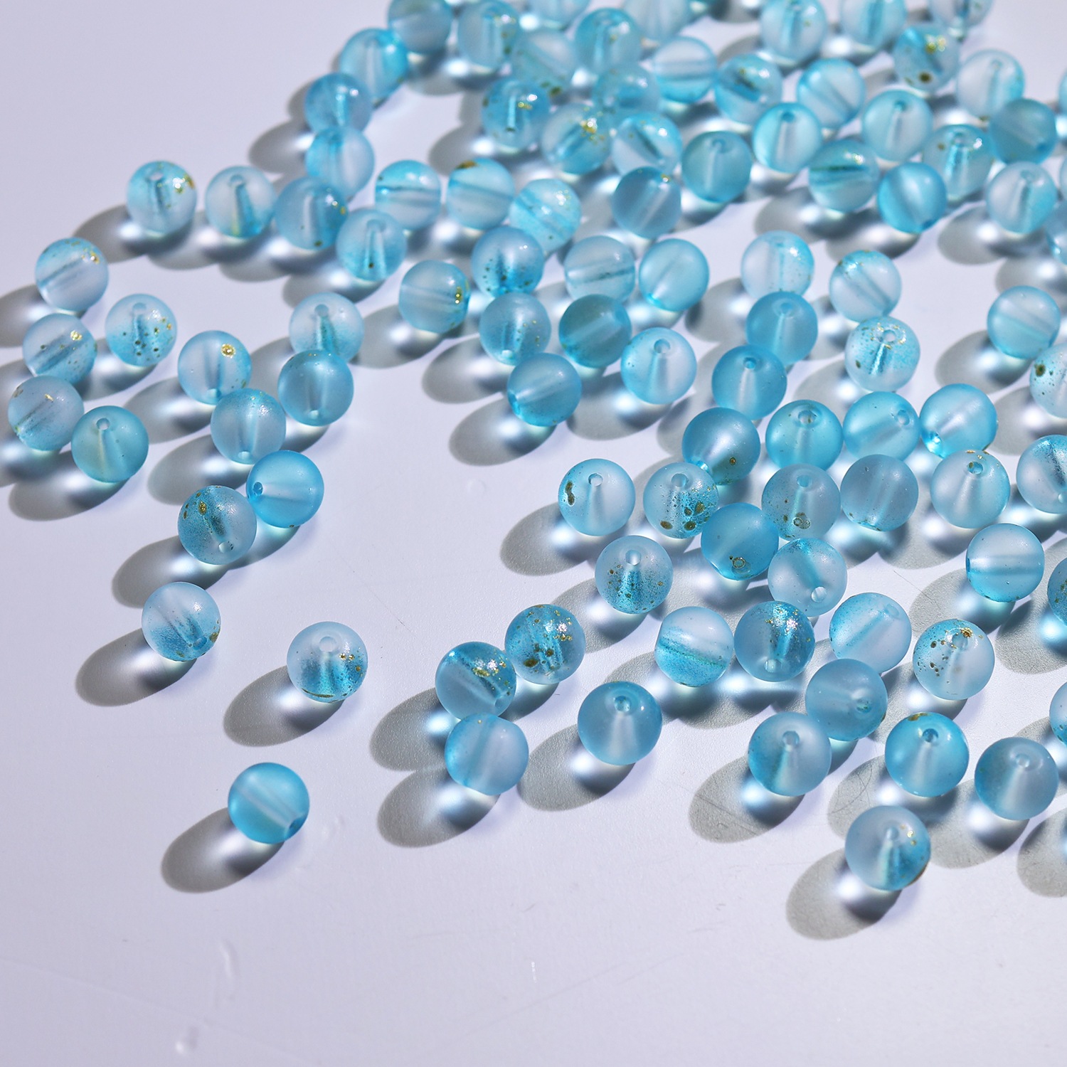 9:Frosted gold sprinkled M008