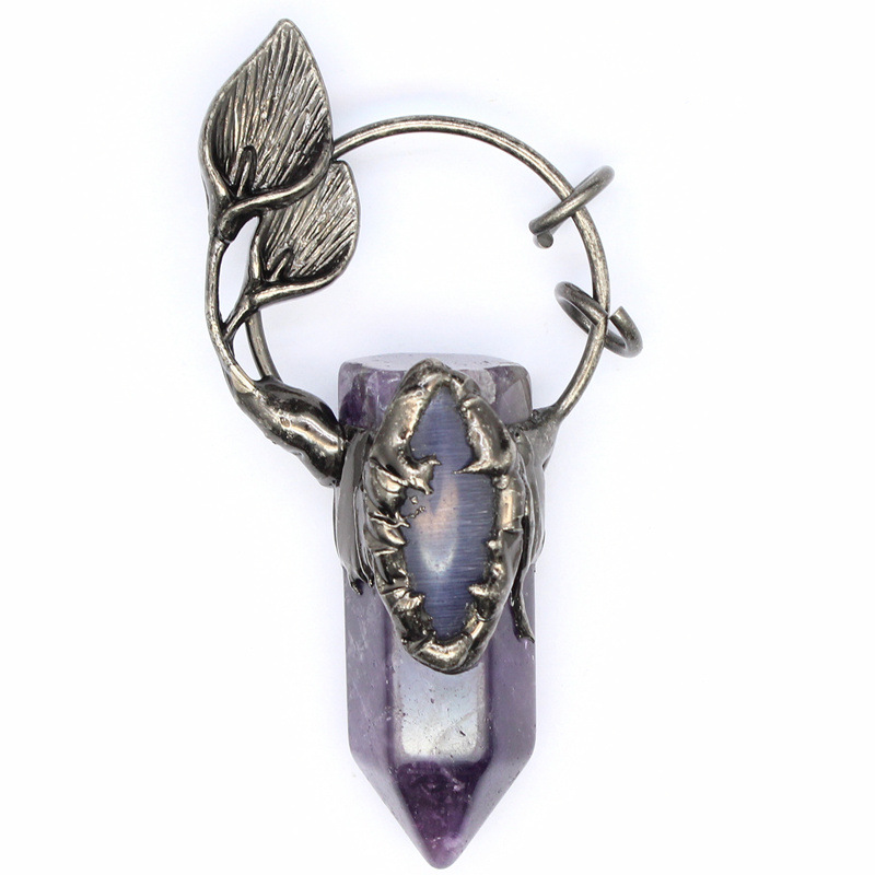 2:Amethyst pendant