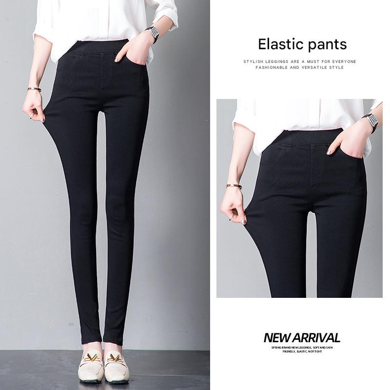 Spring and Autumn Thin Pants without Buckle