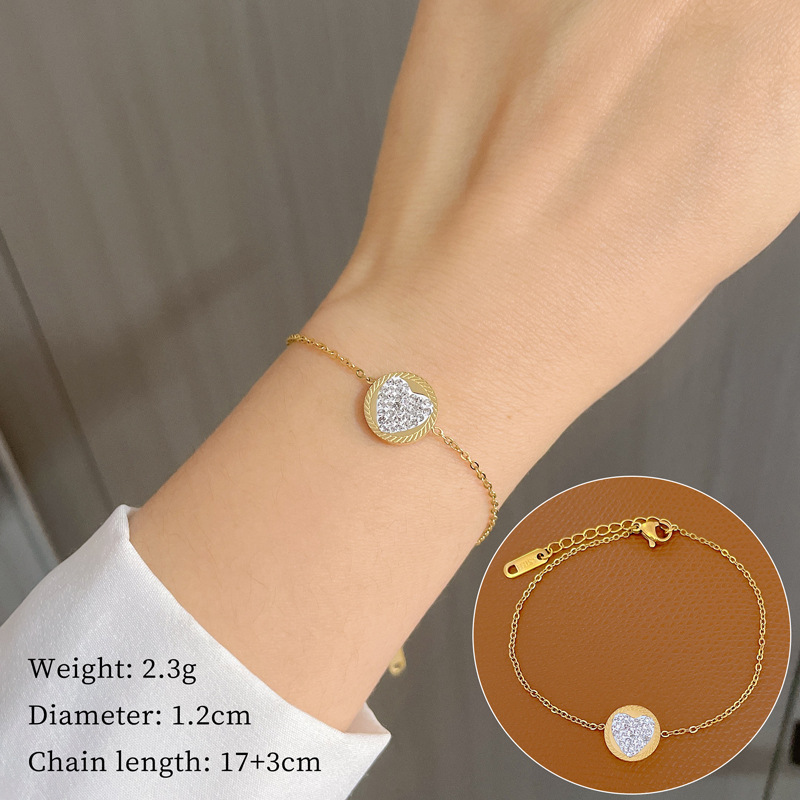 1:K317 gold bracelet [full body titanium steel]]