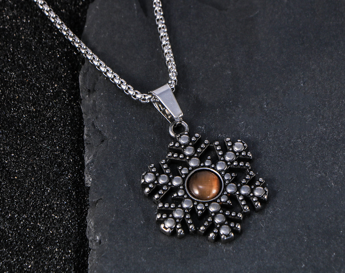 4:Orange single pendant