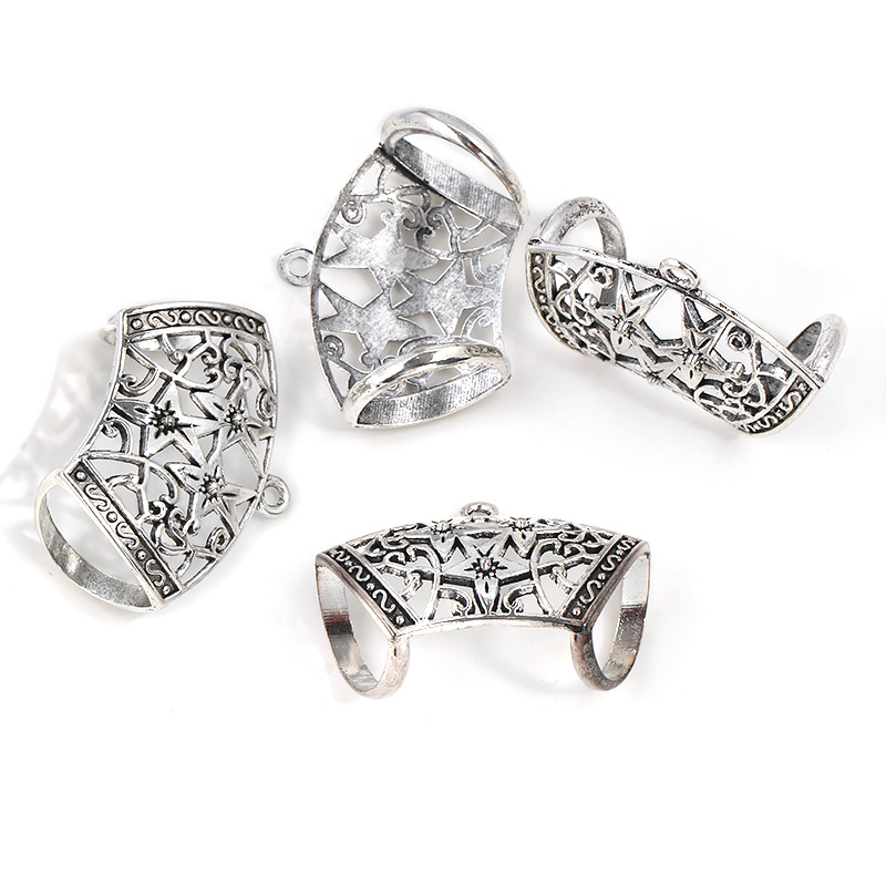 2 couleur argent antique