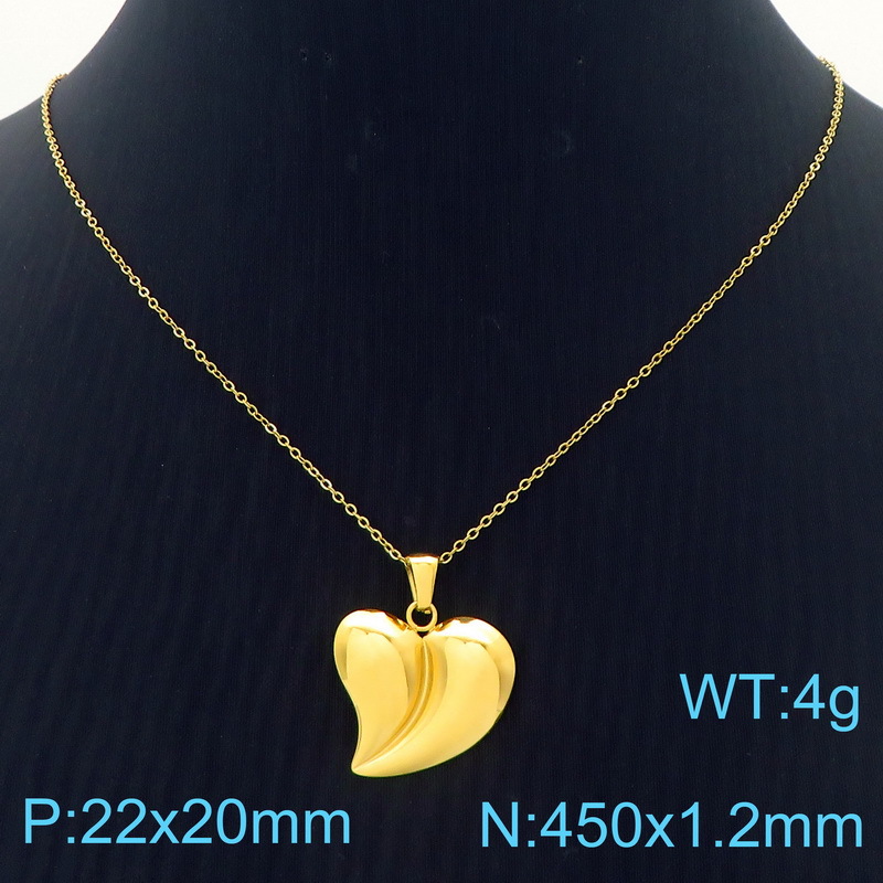 1:Gold necklace kn287389-kfc