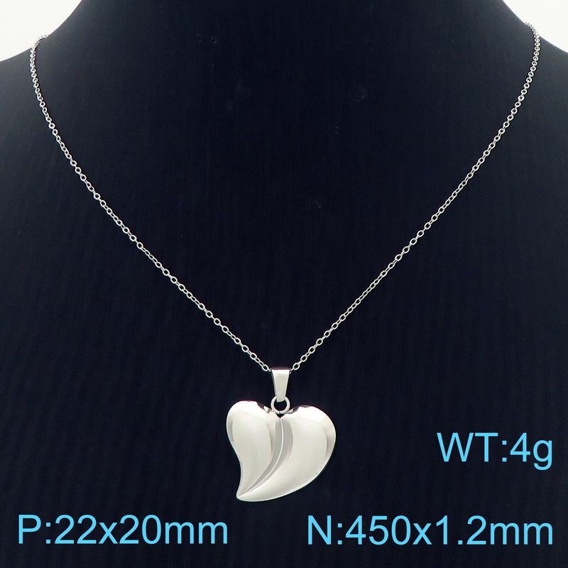 2:Steel color necklace kn 287390 -kfc