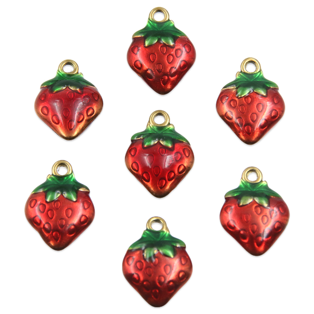 8:Double-sided strawberry 11x15mm