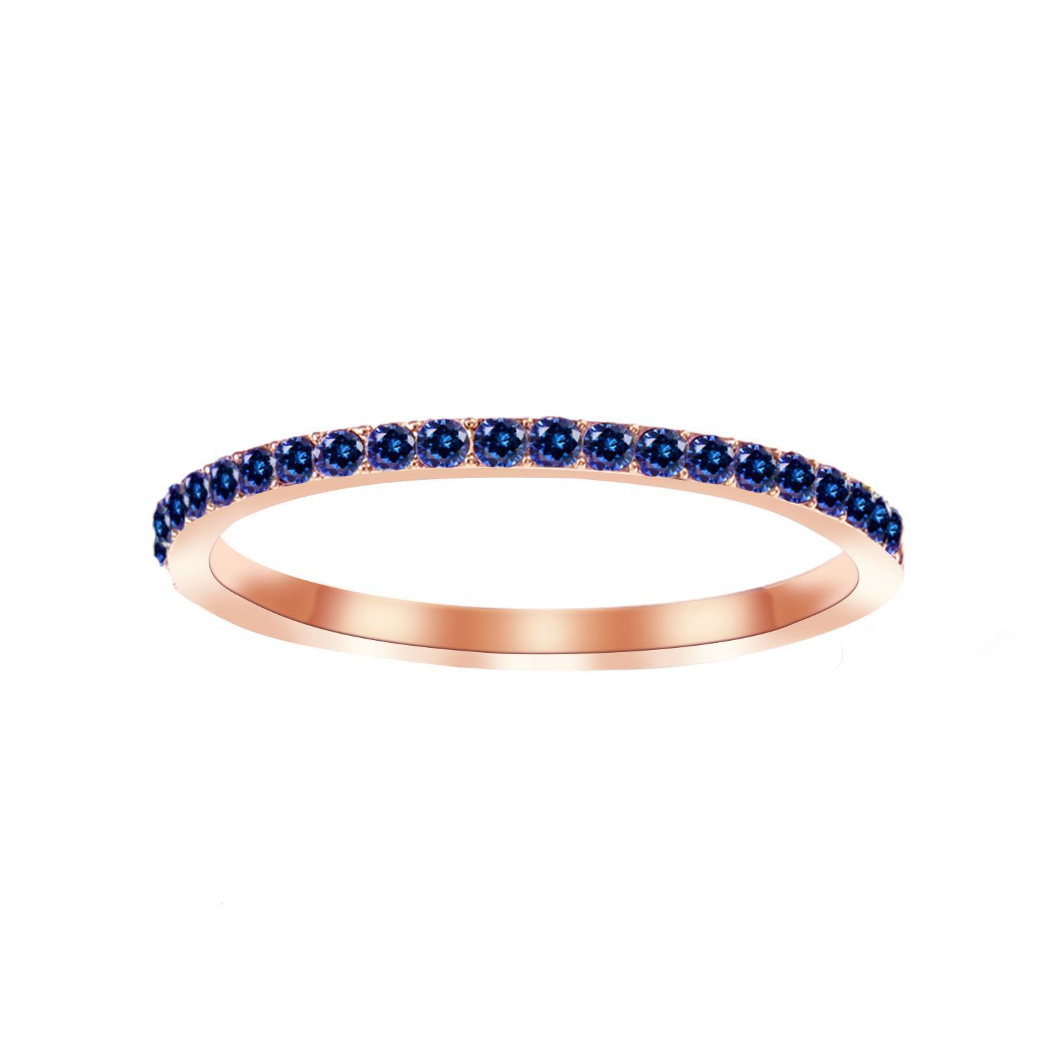 September Blue-Rose Gold US5
