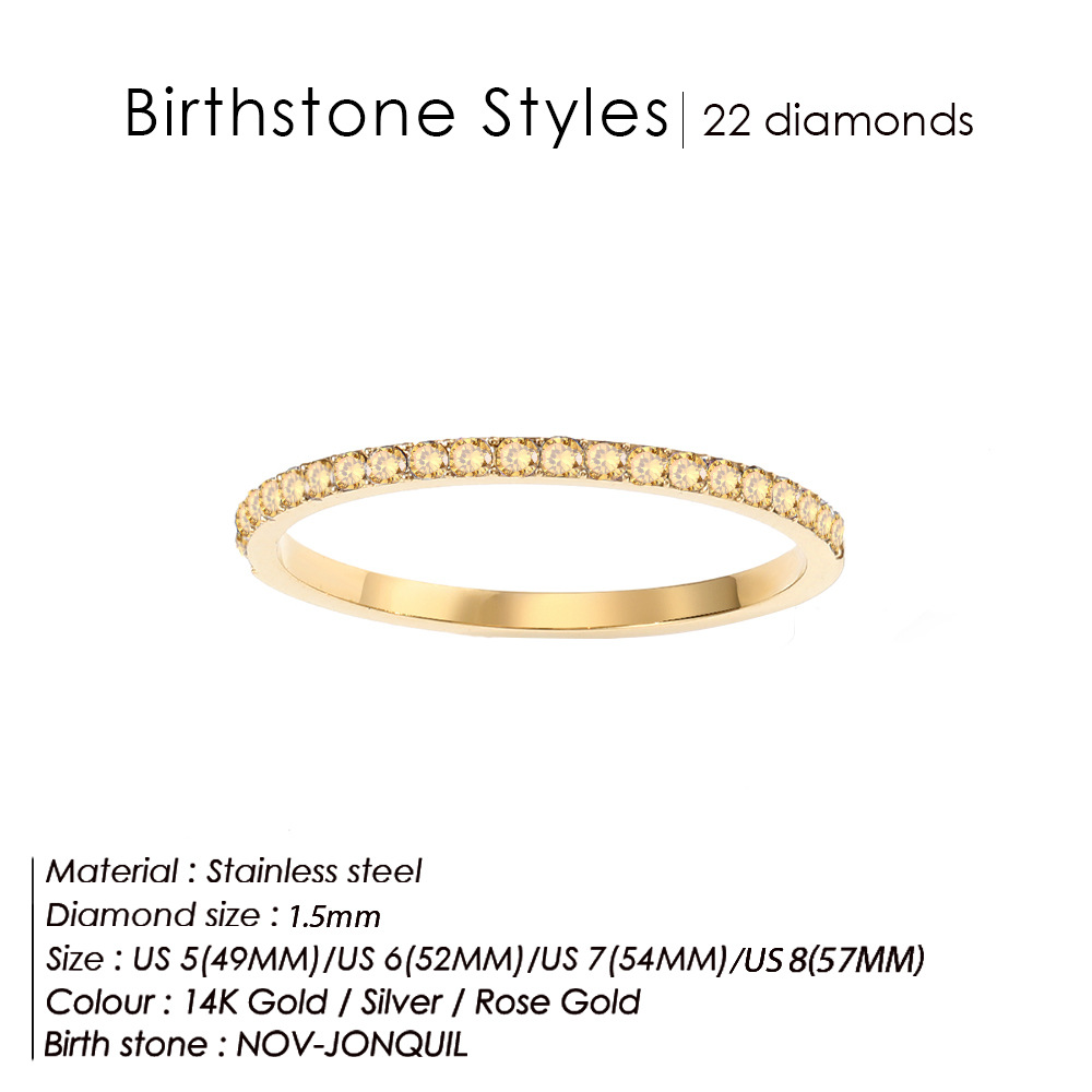 November Light Yellow-Gold US5