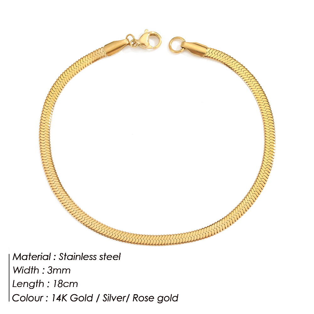 4:3mm Gold -18CM-33301