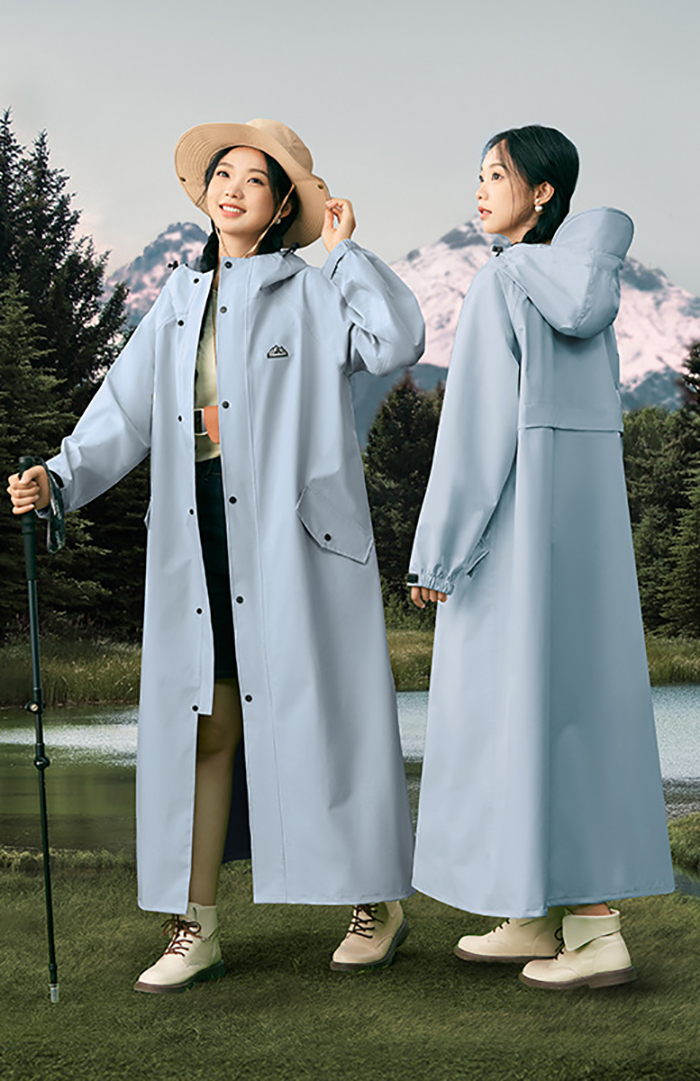 [cycling model] cloud water blue-[adjustable rain hat   upgraded pongee material]