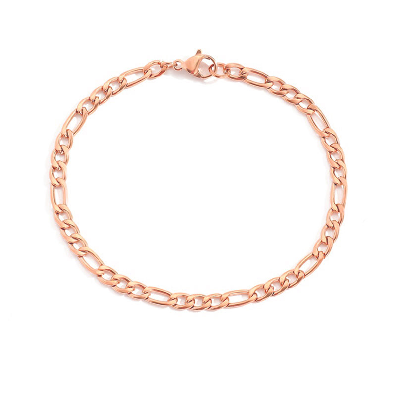 5:4mm Rose Gold -18CM-32822