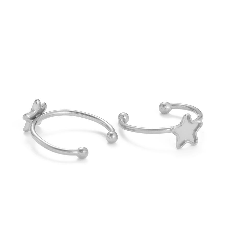 9:Steel color-star 7*8mm