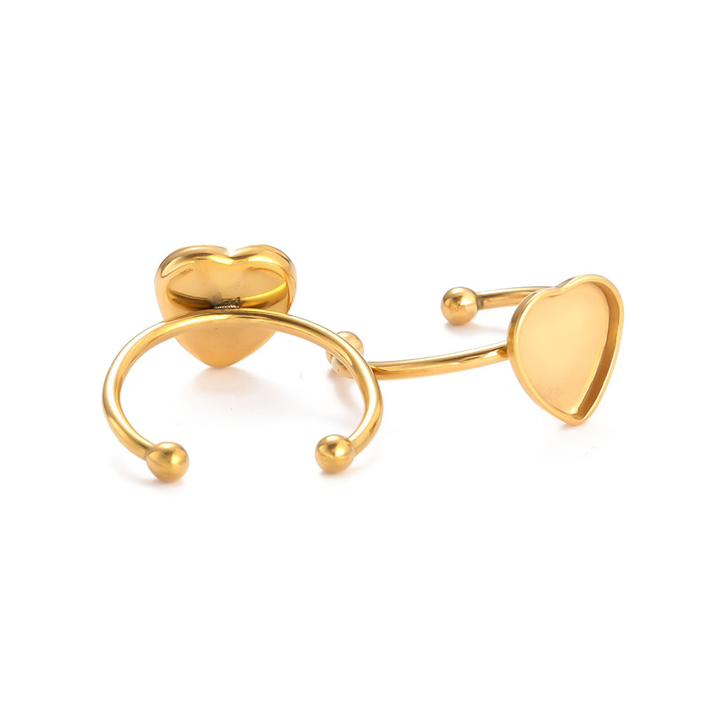 12:Gold-love 9*10mm