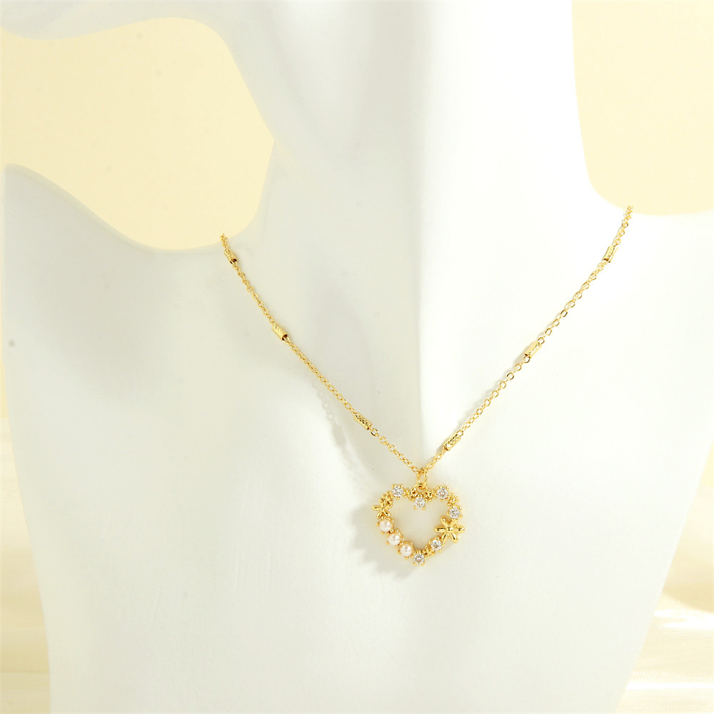4:NE2000- resin pearl hollow heart
