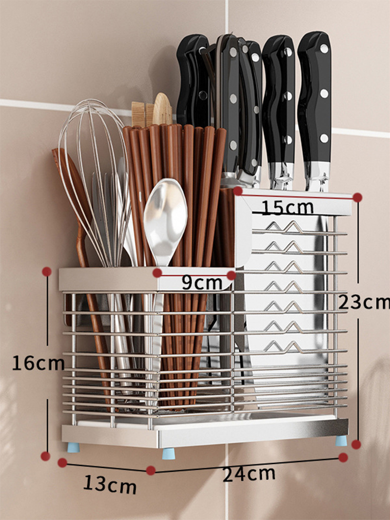 Stainless steel original color wall hanging model (nail-free)