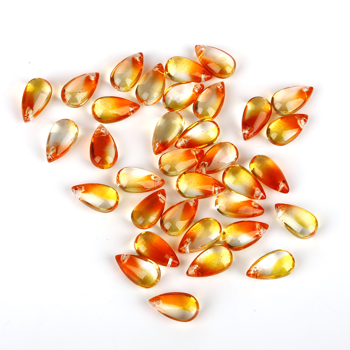 Gradient dark orange red