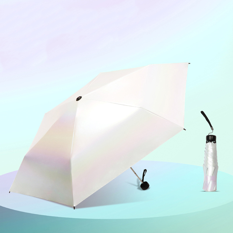 Phantom Pale Powder-Aluminum Alloy-Ultra Light-Mini Compact-Sun Umbrella