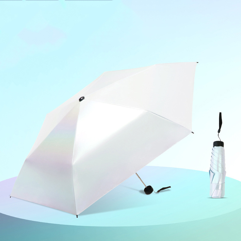 Magic sky blue-aluminum alloy-ultra light-mini compact-sun umbrella