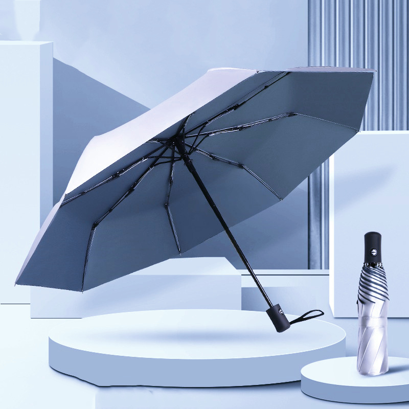 Automatic Titanium Silver-Haze Blue