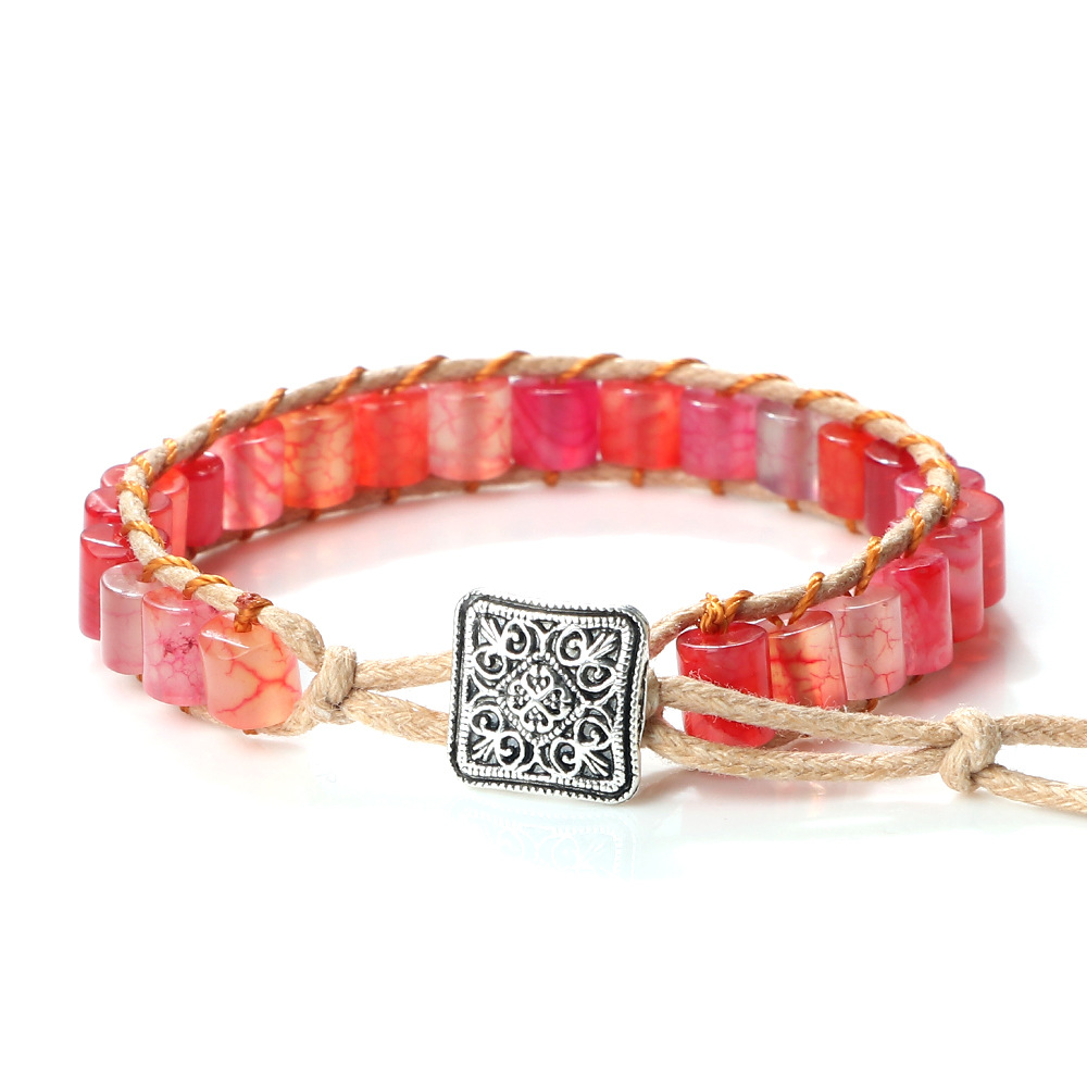 2:Red agate-column