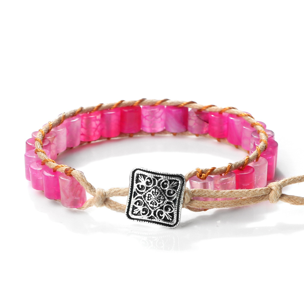 3:Rose red agate-column