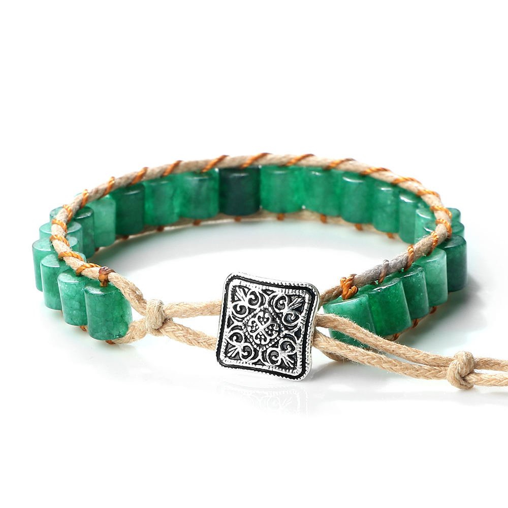 4:Green agate-column