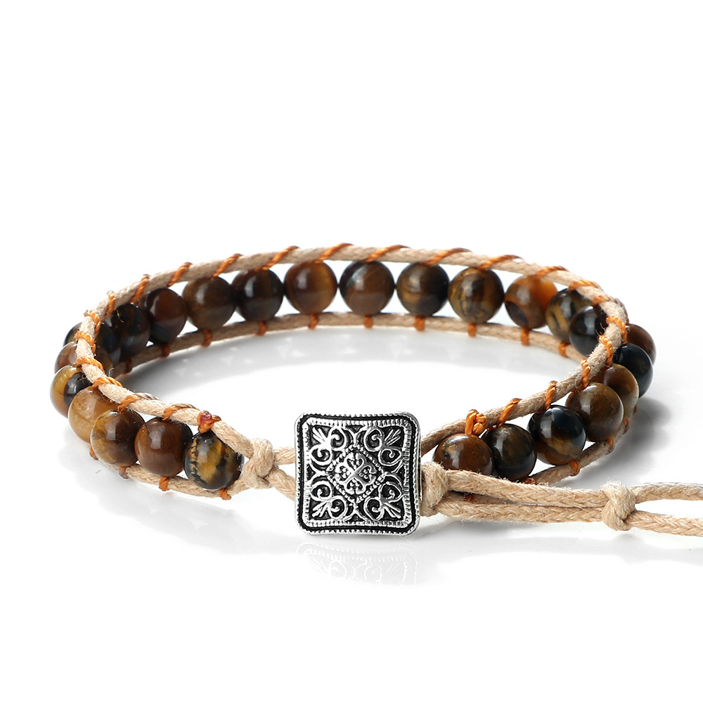19:Tiger Eye Stone-Round