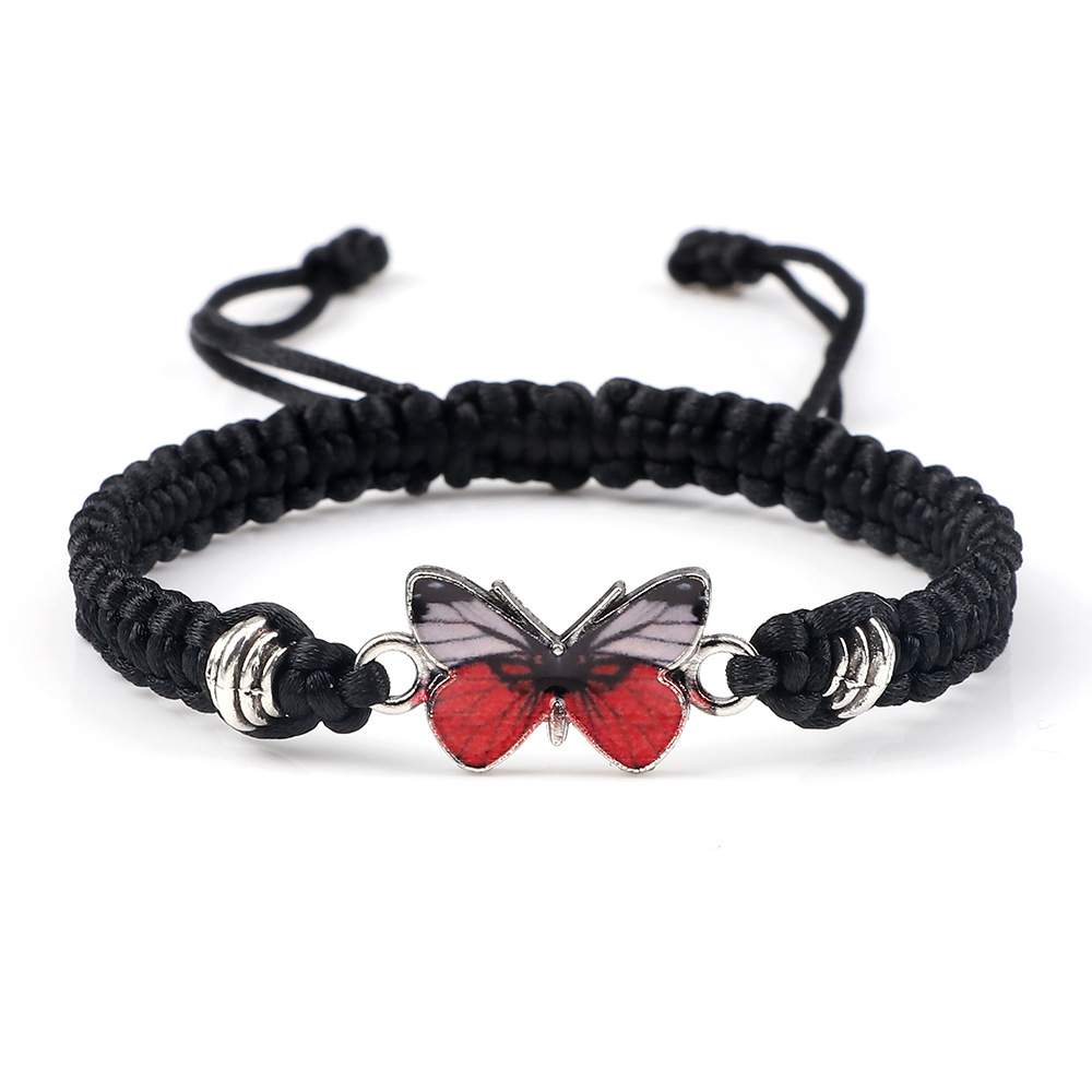 1:Black Line Red Butterfly