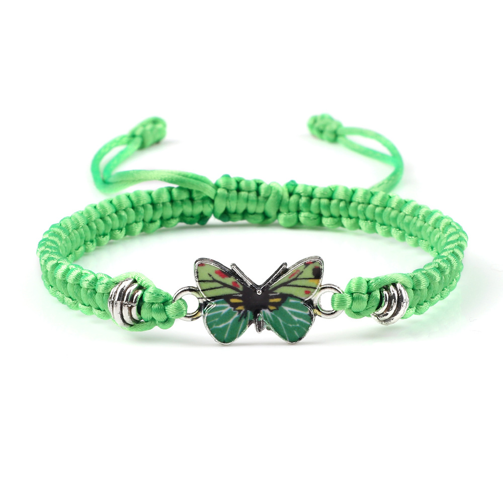 10:Fluorescent green green butterfly
