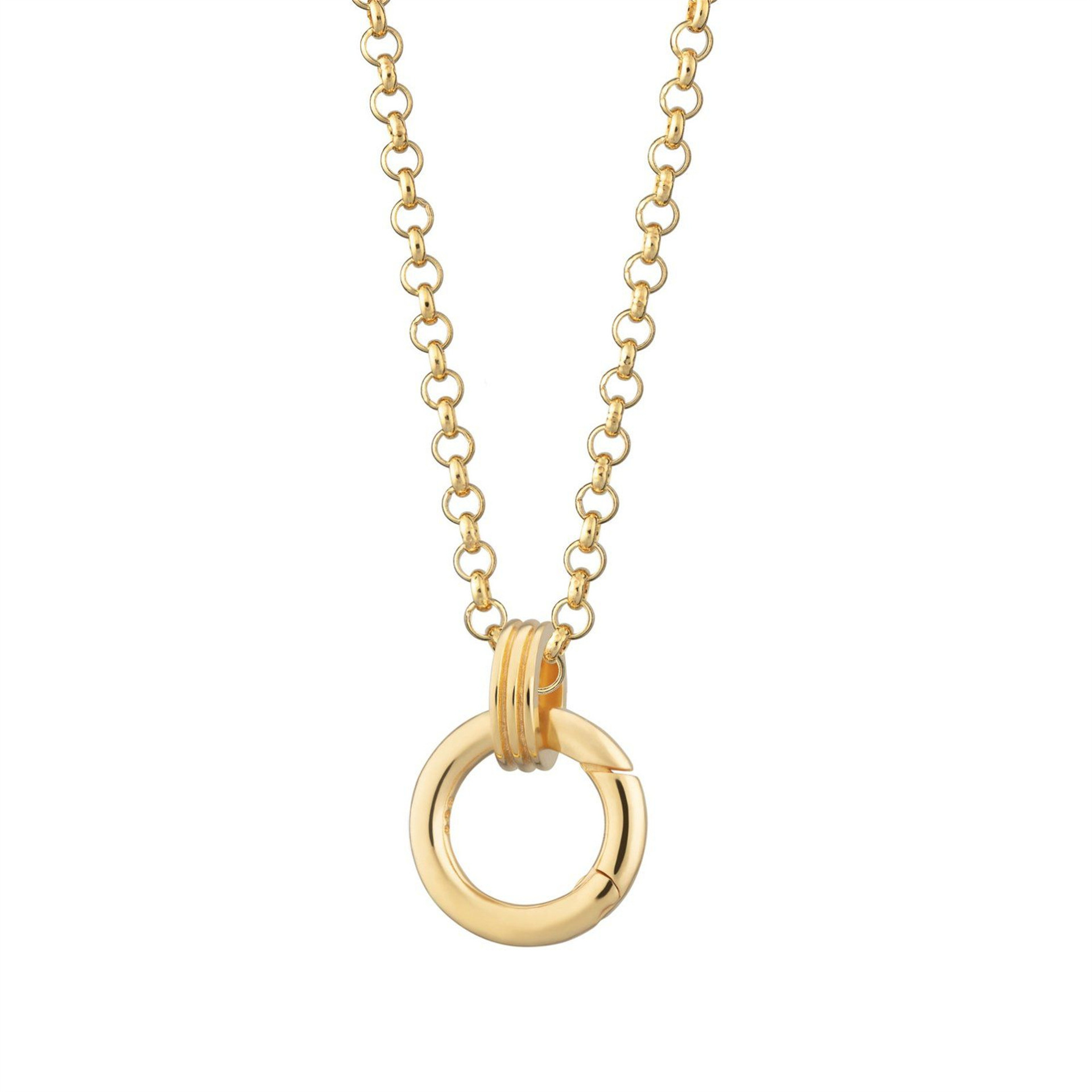 10:Gold live ring chain