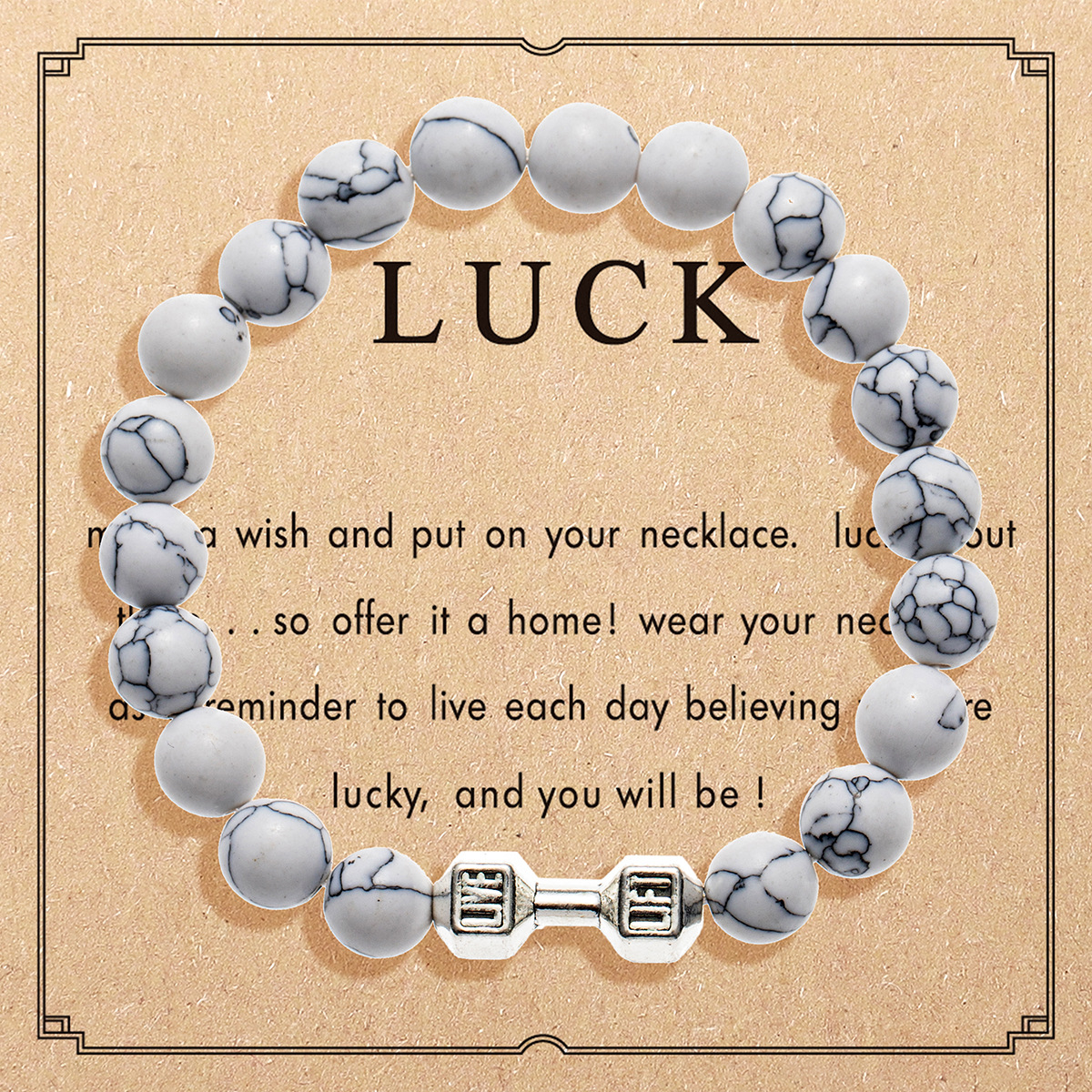 24:2432 white turquoise card box