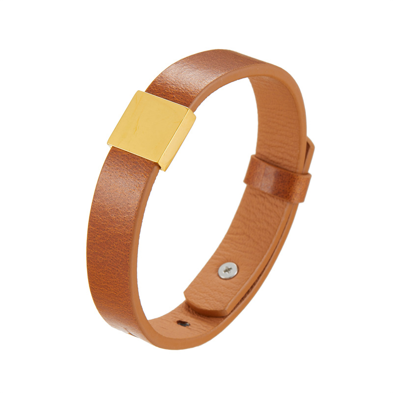 7:Light brown leather (gold)
