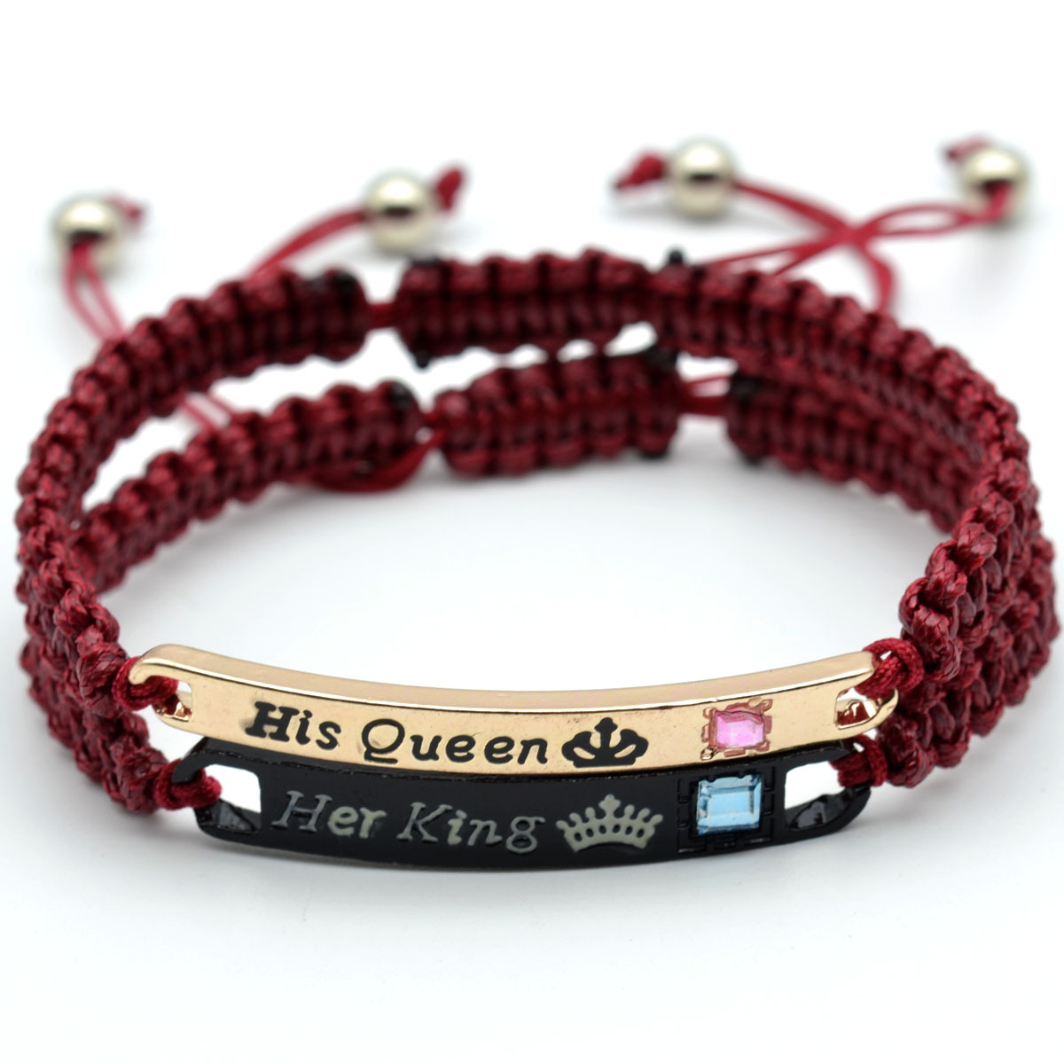 5:Wine red His Queen   Her King