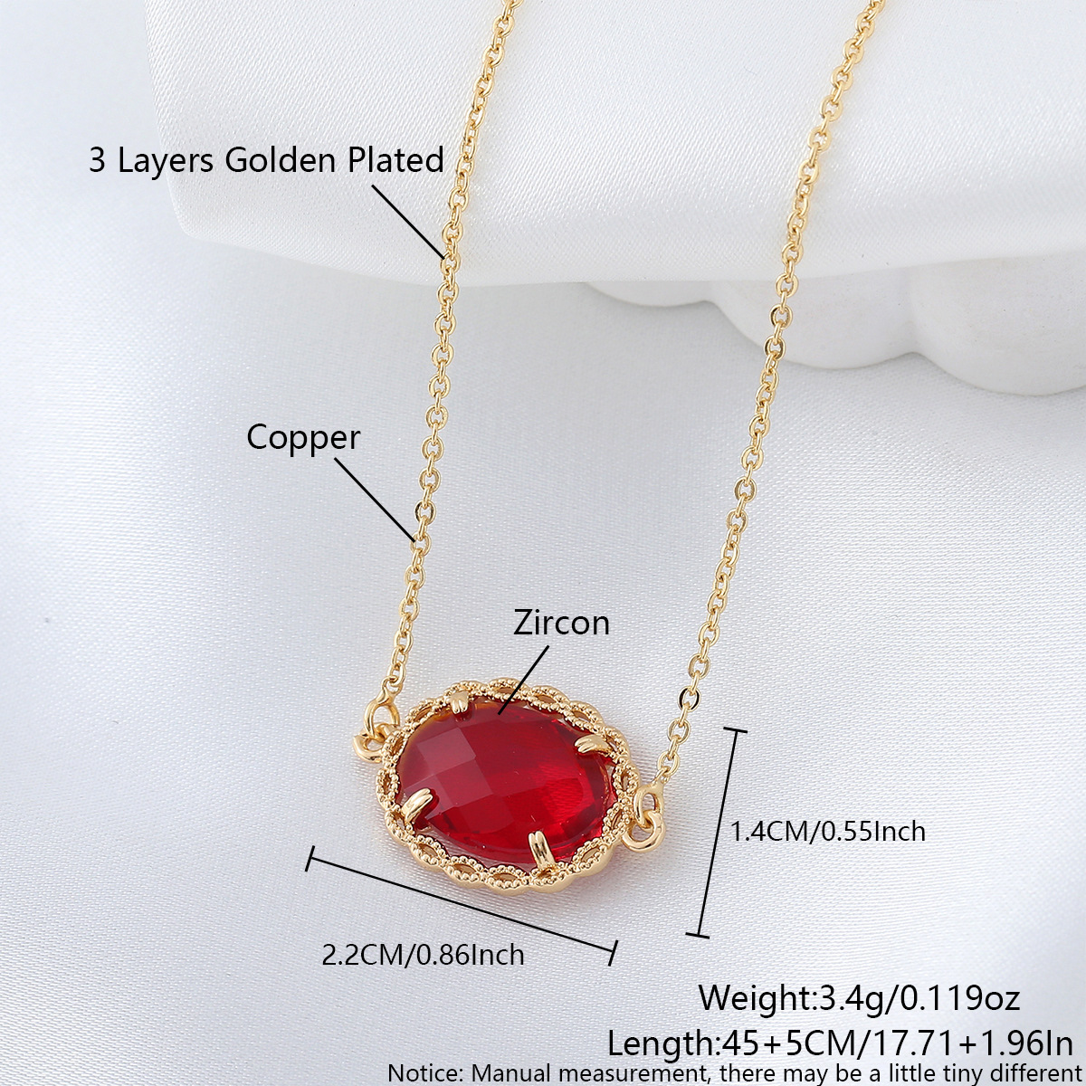 Red naa01-1 Necklace