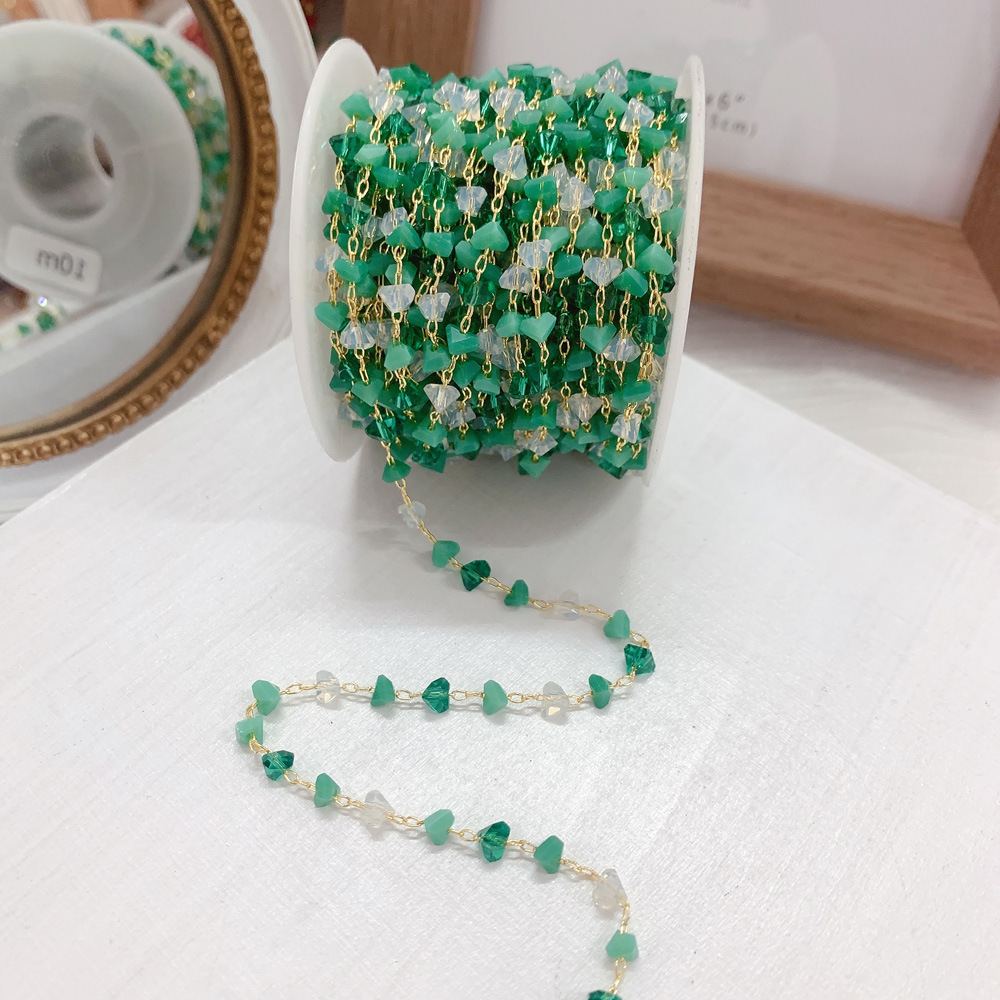 12:Green + White + emerald green