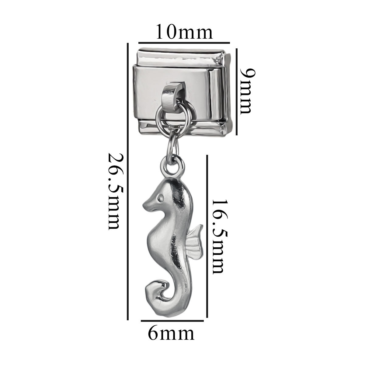 1:Steel color-seahorse