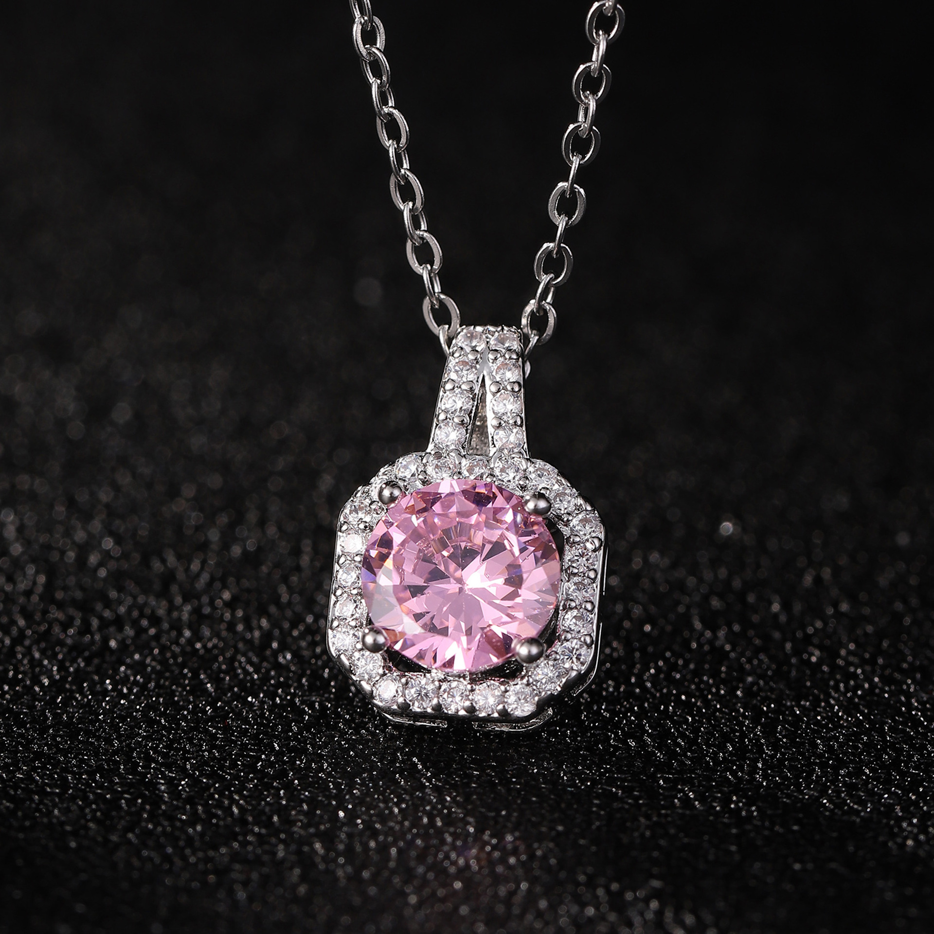 9:Pink (single pendant)
