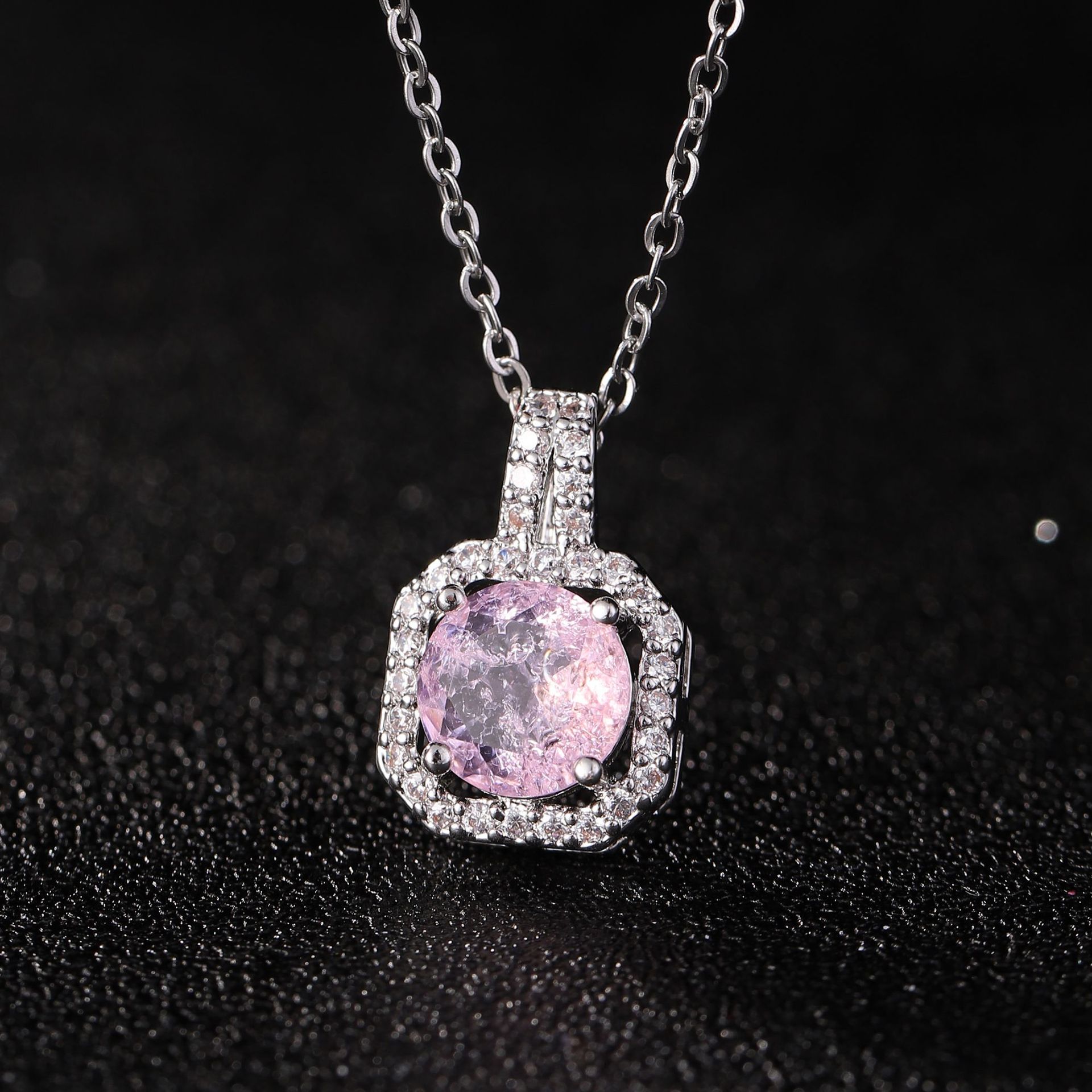 10:Ice pollen zirconium (single pendant)