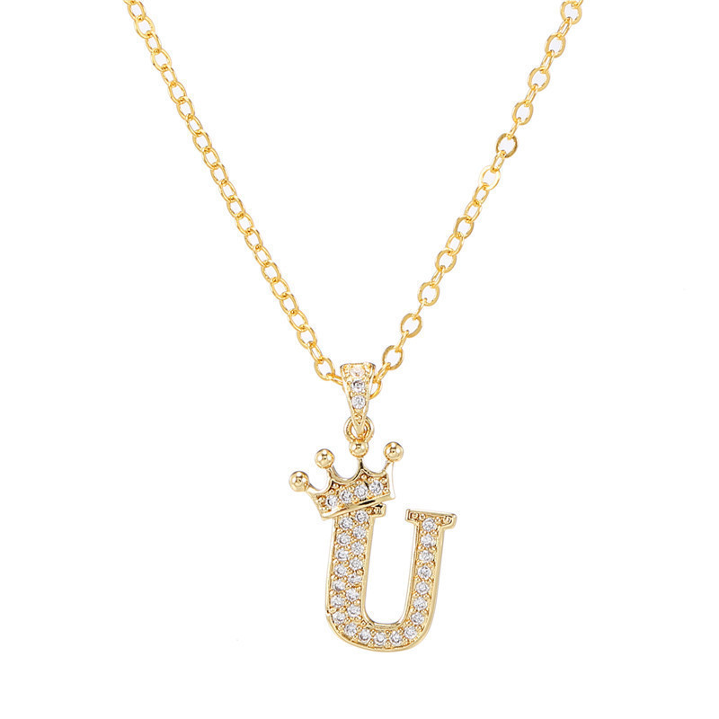 21:U (pendant chain) gold