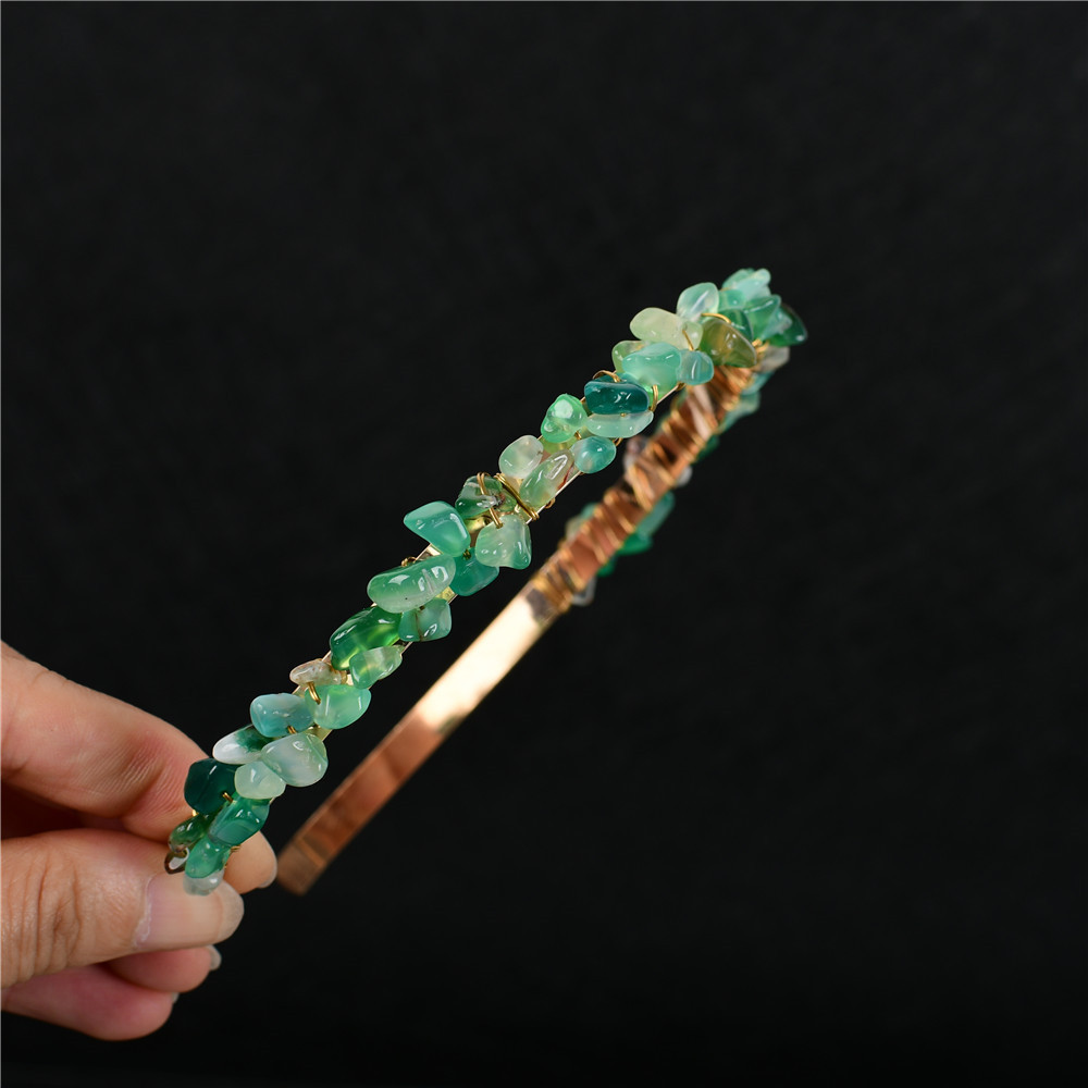 19:Green Agate-Double Row