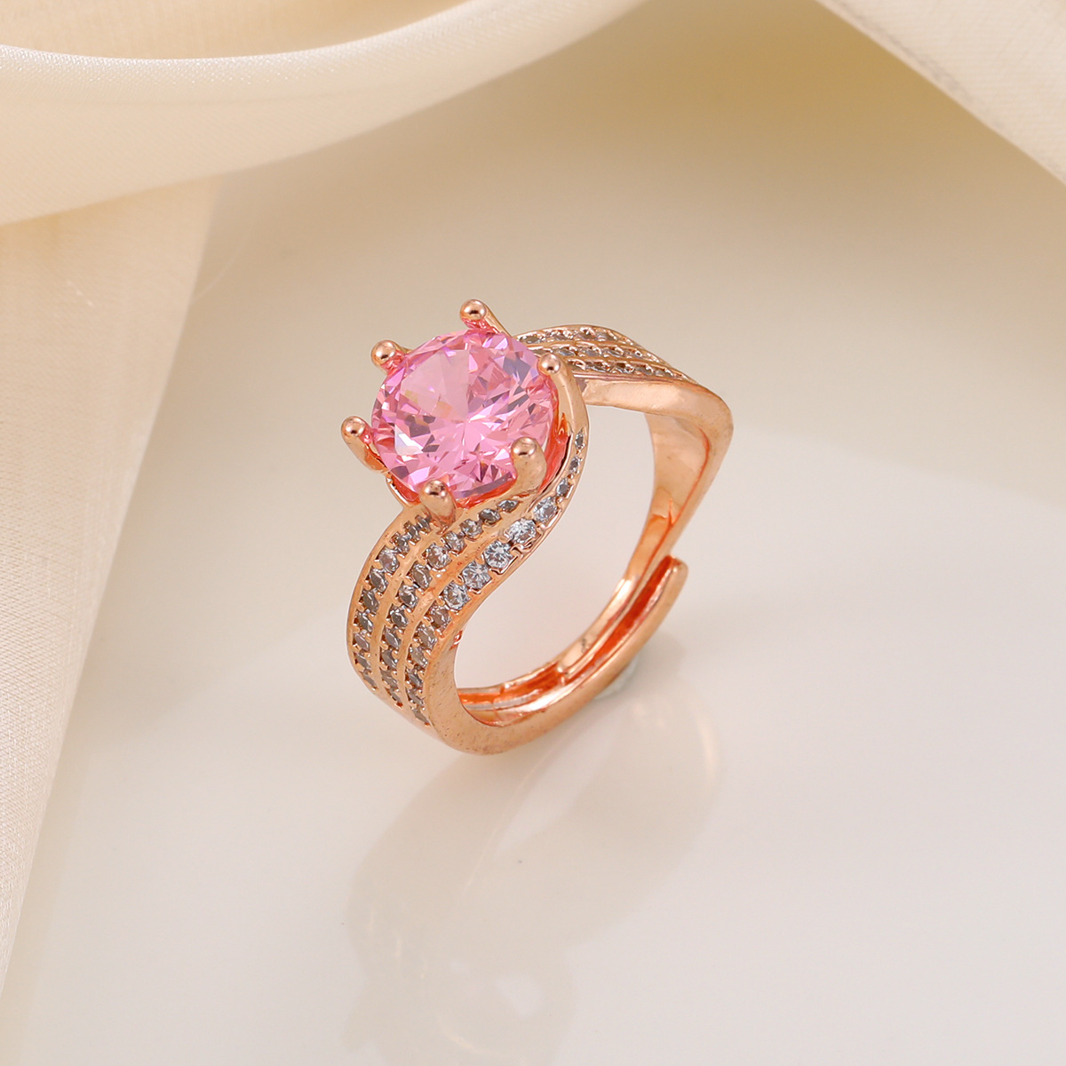5:rose gold powder zirconium