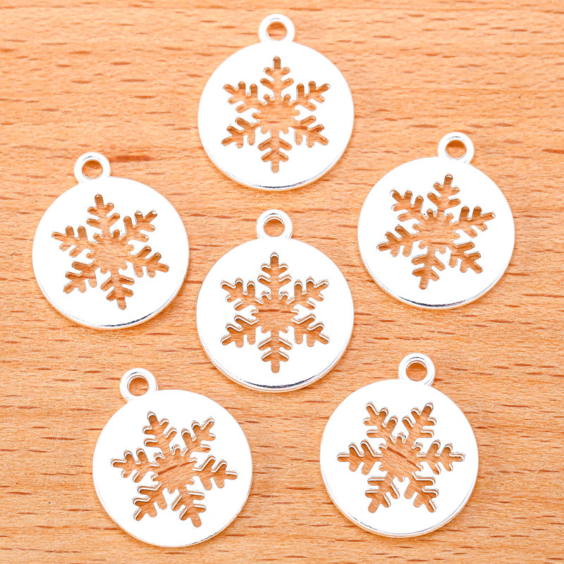 light silver color 14*11mm/0.9g