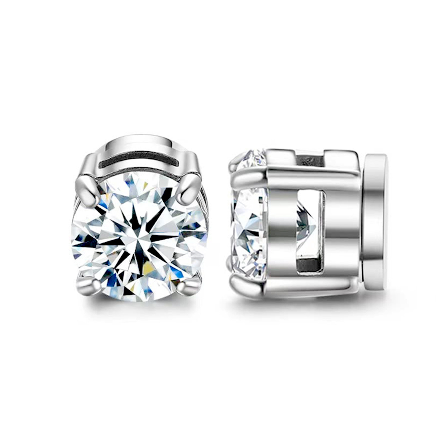 1:Steel color white zirconium [1 piece]