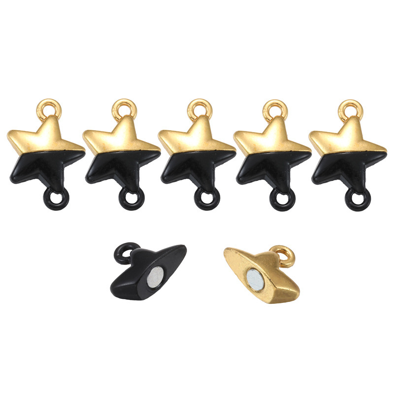 3:Gold black/22*15mm/3.52g
