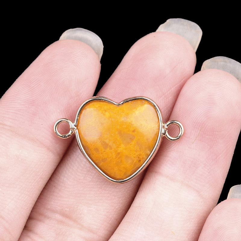 4:Jade double hanging (gold)