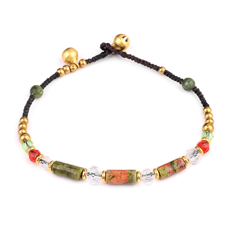 5:Flower green stone