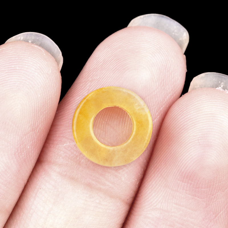 7:Yellow jade (10mm circle)